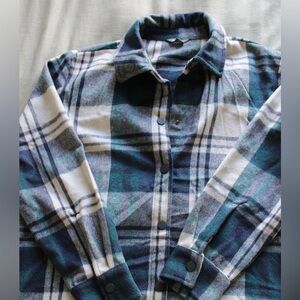Eddie Bauer Plaid Flannel Jacket